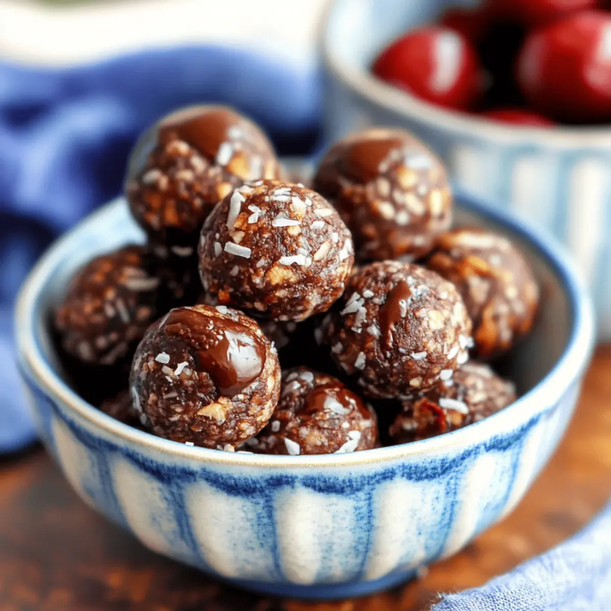 Chocolate Cherry Energy Balls