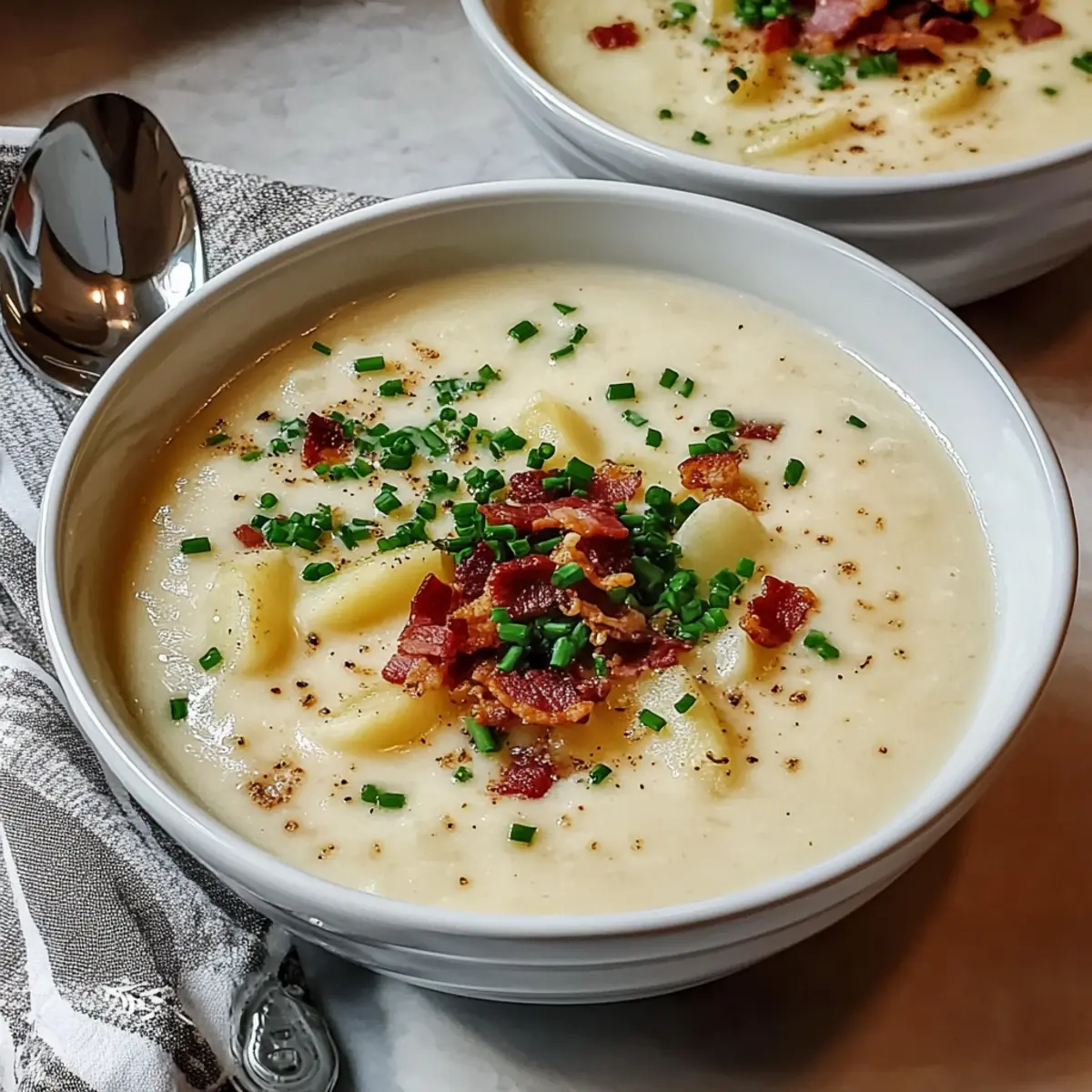 Smoked Gouda Potato Soup