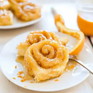 Glazed Orange Sweet Rolls