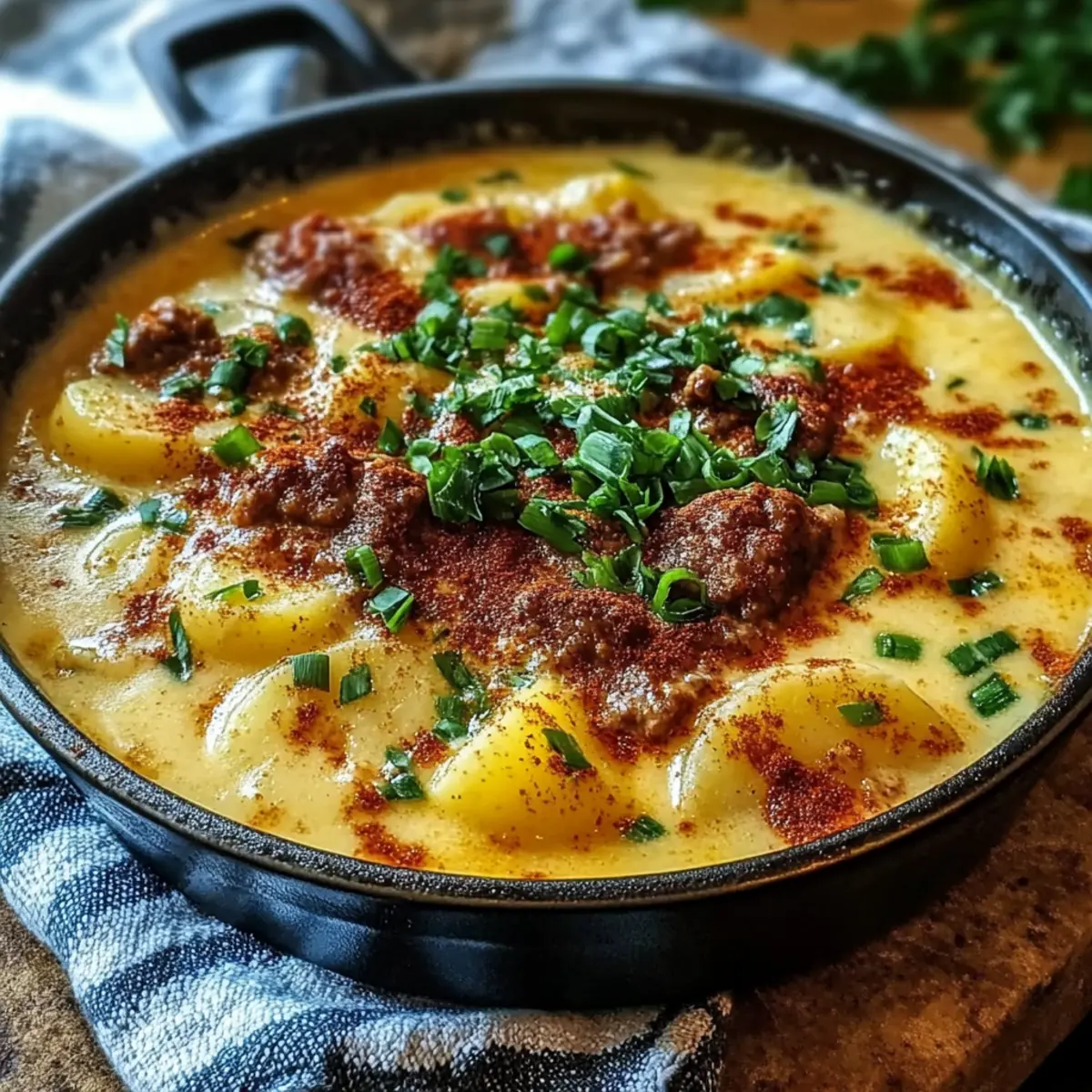 Cajun Potato Soup Recipe