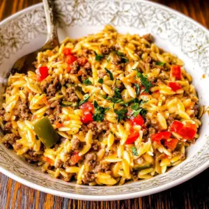 Cajun Dirty Orzo