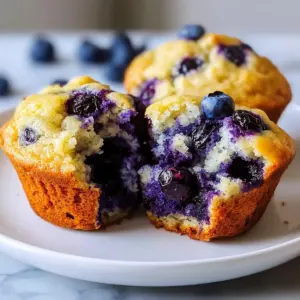 greek yogurt blueberry protein muffins