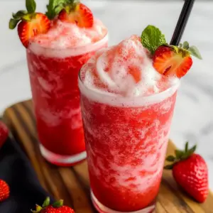 Dirty Strawberry Soda