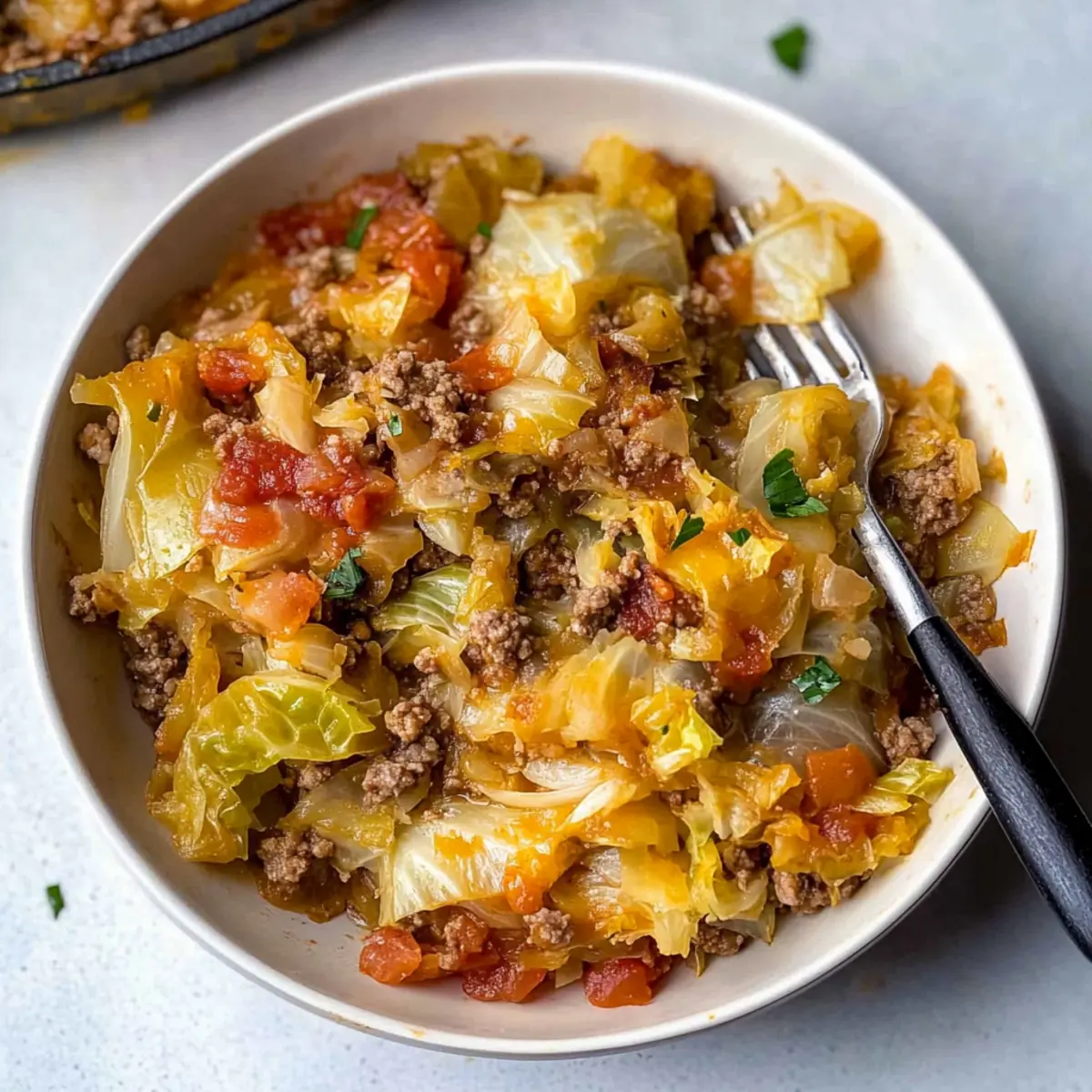 Low Carb Unstuffed Cabbage Casserole Recipe