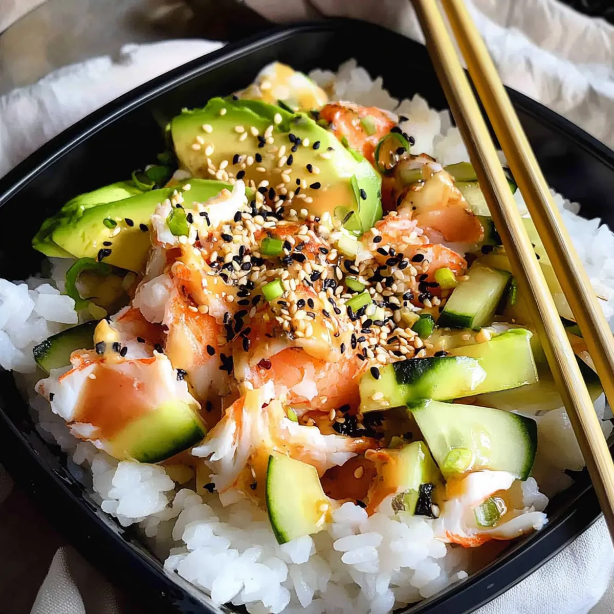 California Roll Sushi Bowl