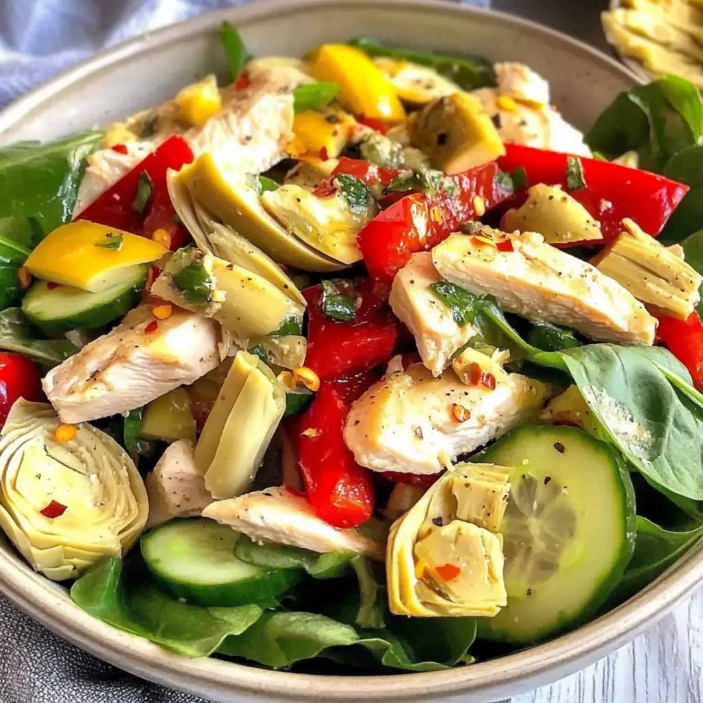 Mediterranean Chicken Salad