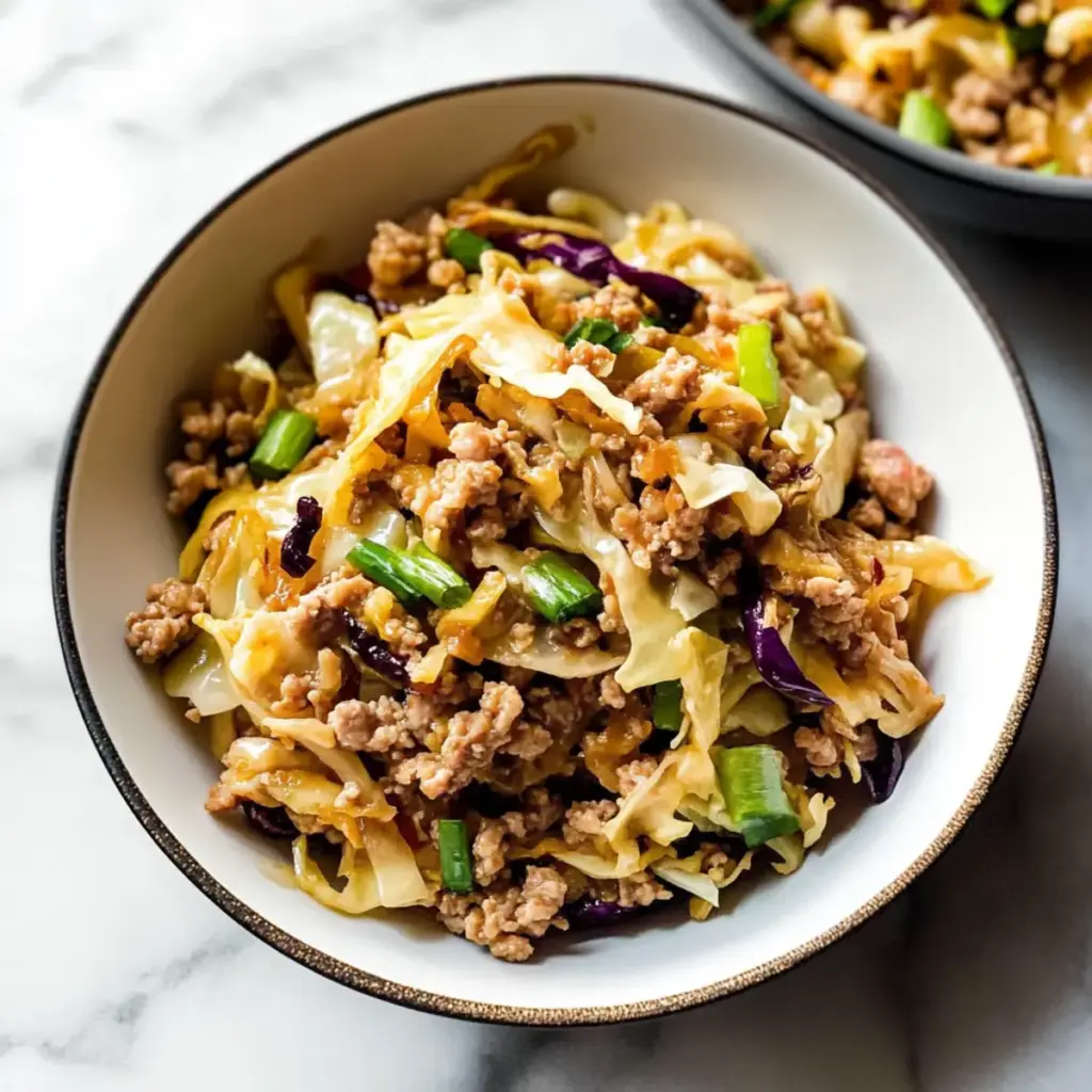 Easy Egg Roll in a Bowl
