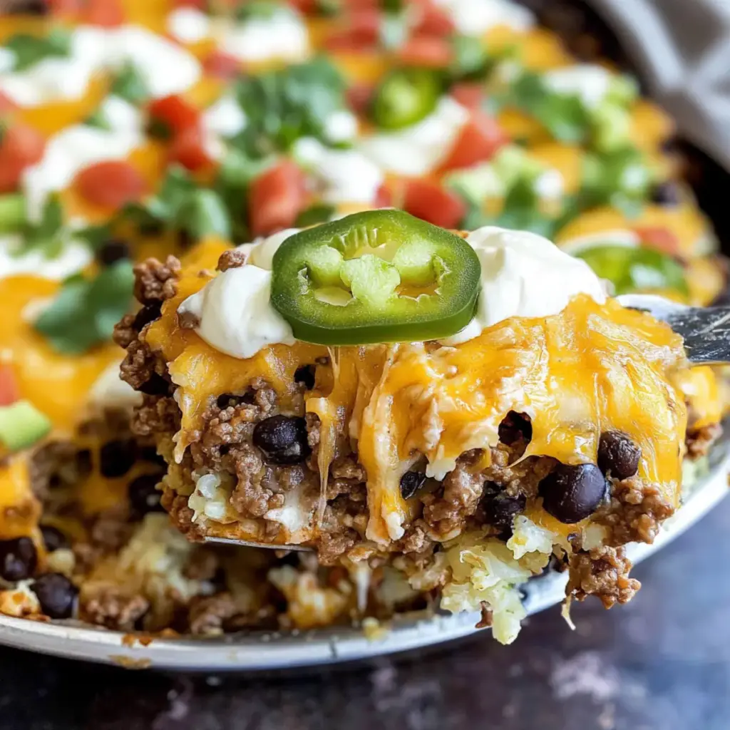 Low Carb Taco Casserole Recipe