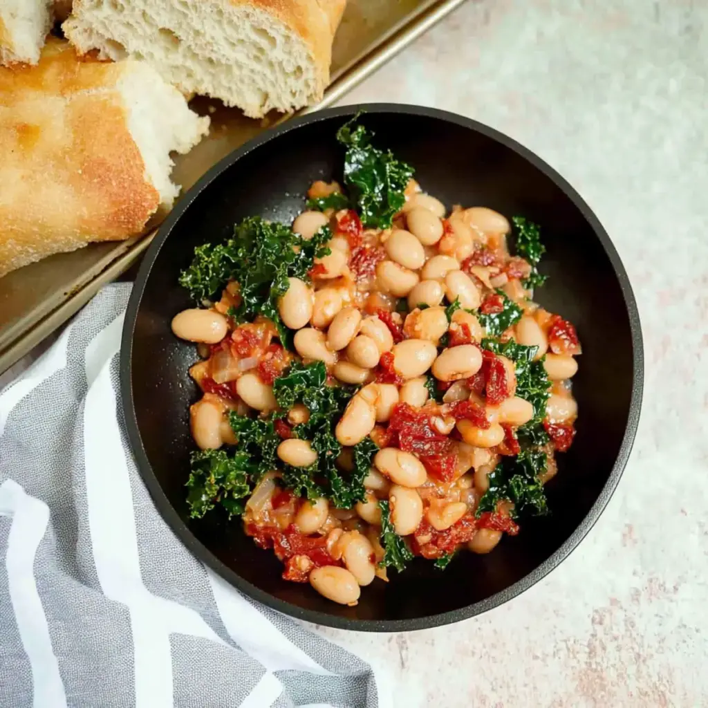 Tuscan White Bean Skillet
