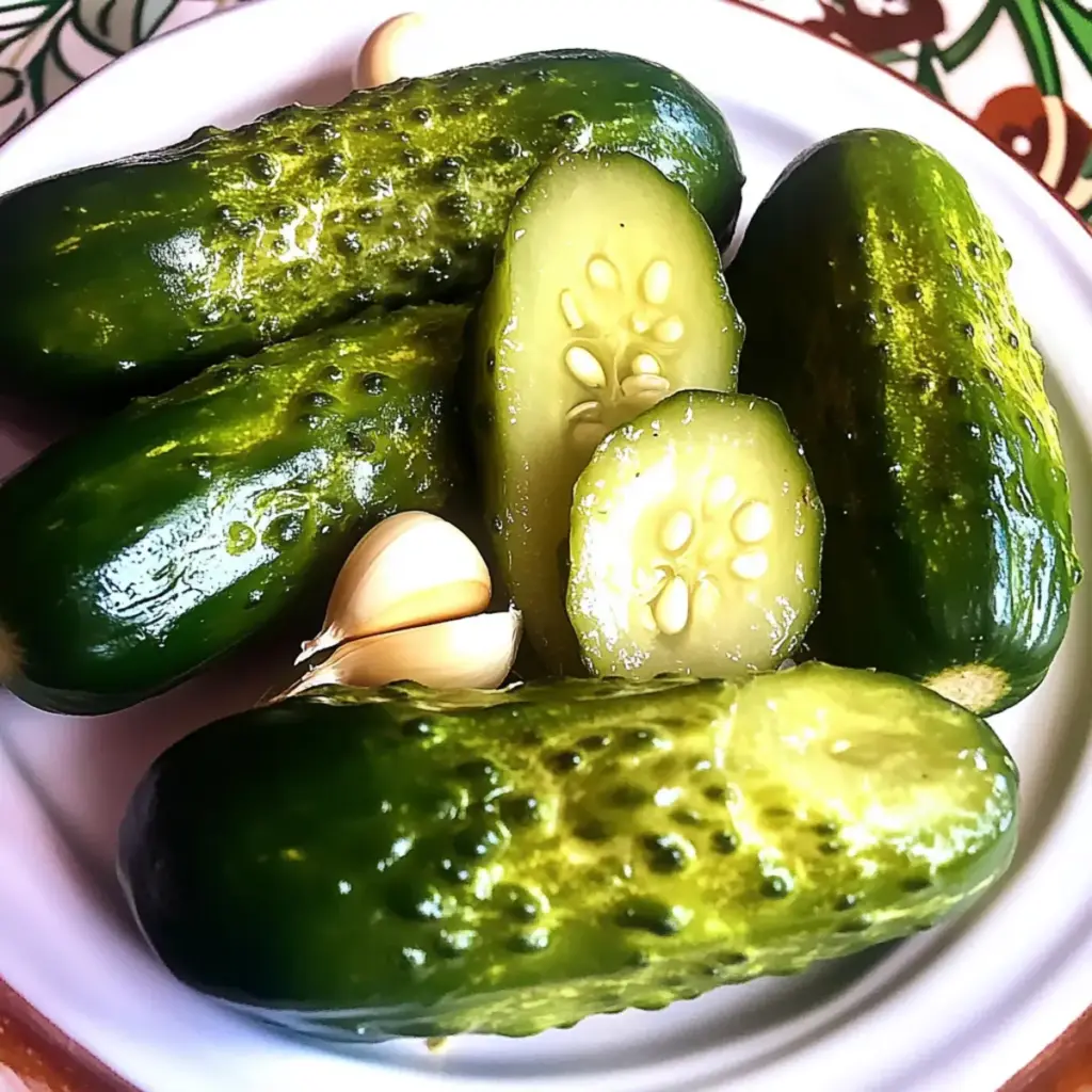 Refrigerator Garlic Dill Pickles