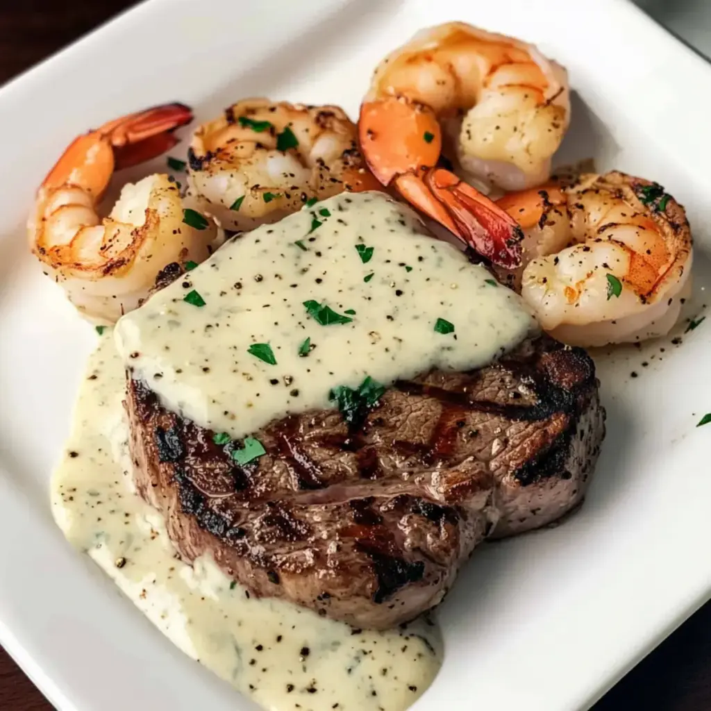 Applebee’s Steak and Shrimp Parmesan
