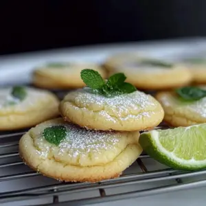 Summer Mojito Sugar Cookies