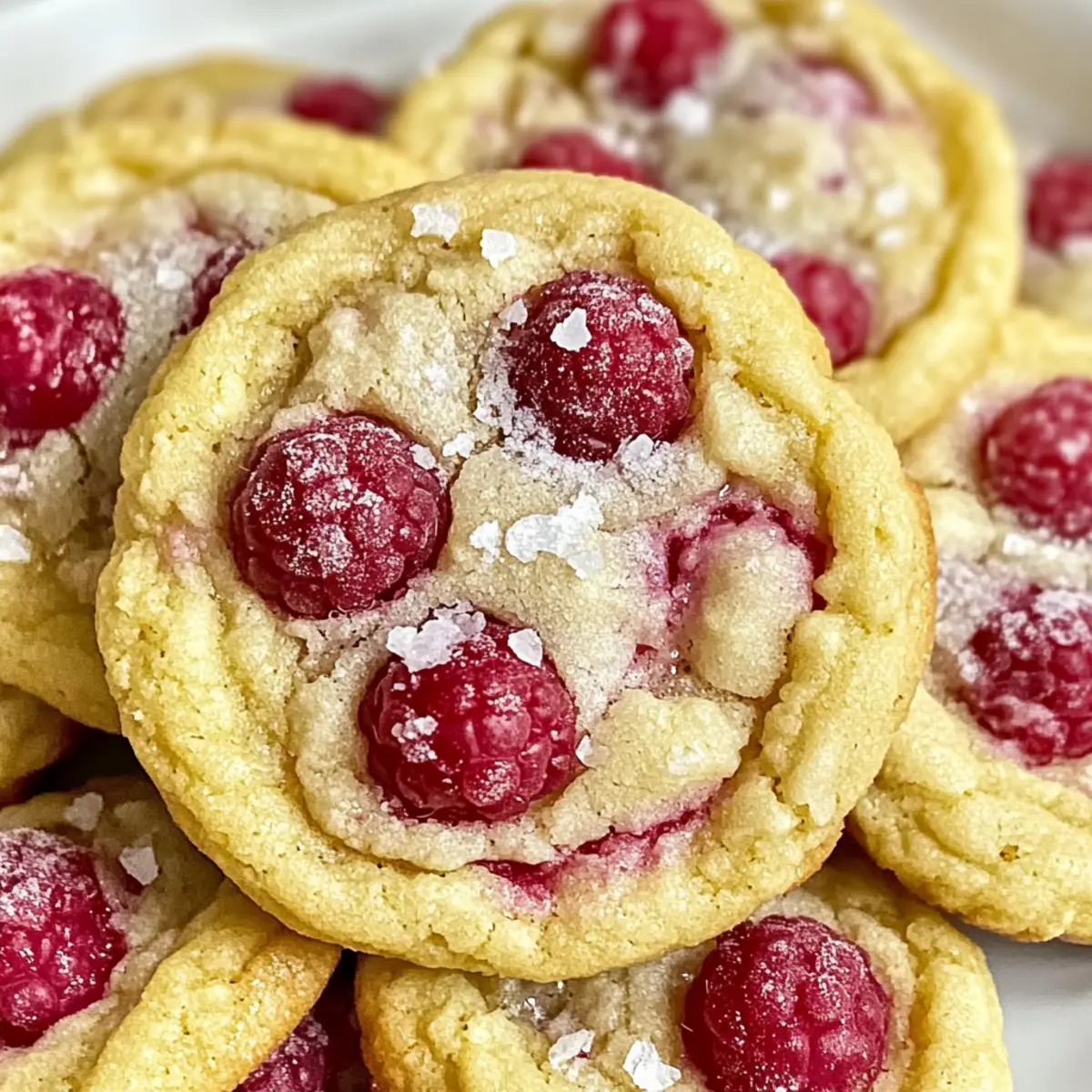 Lemon Raspberry Cookies