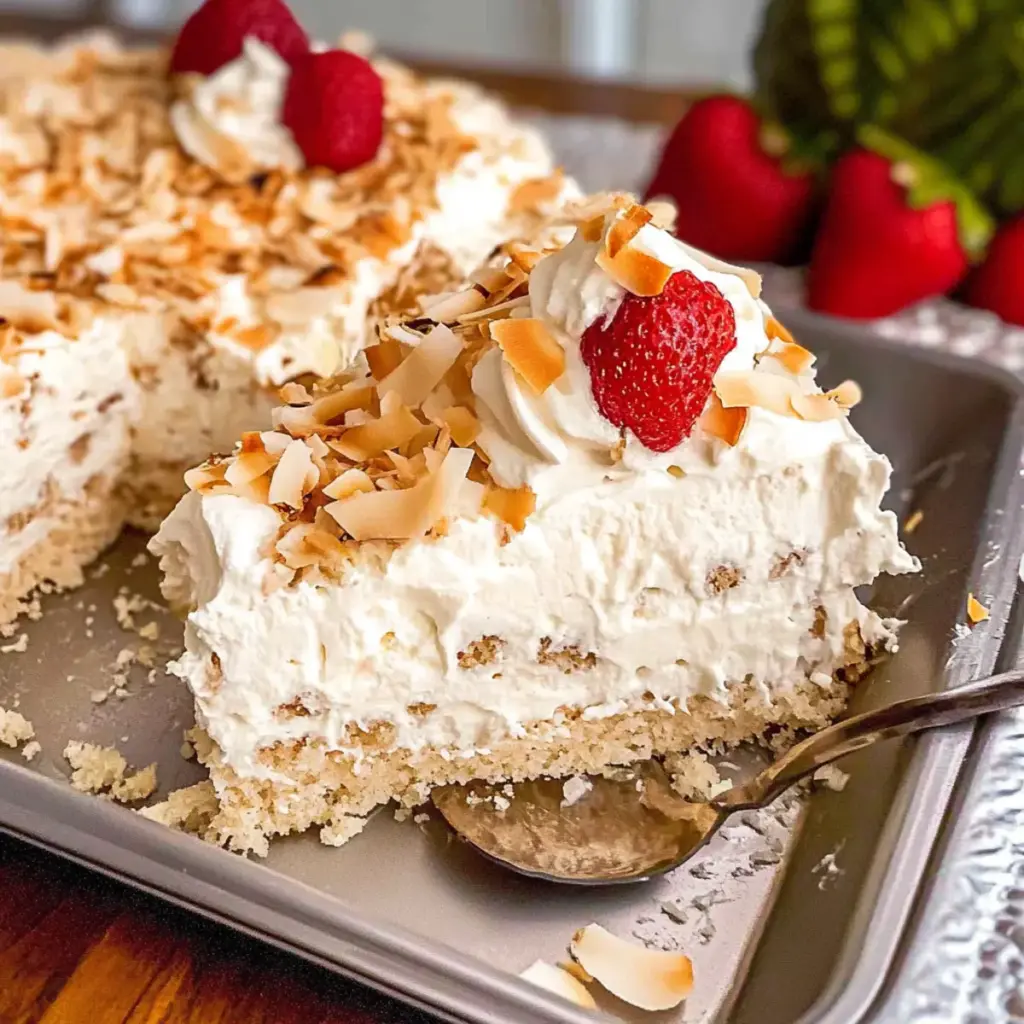 Coconut Tres Leches Cake