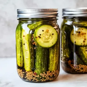 Easy Refrigerator Pickles