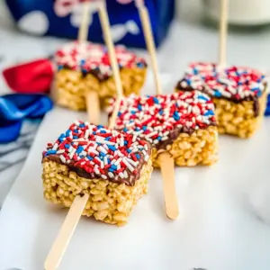 Chocolate Covered Rice Krispie Treats