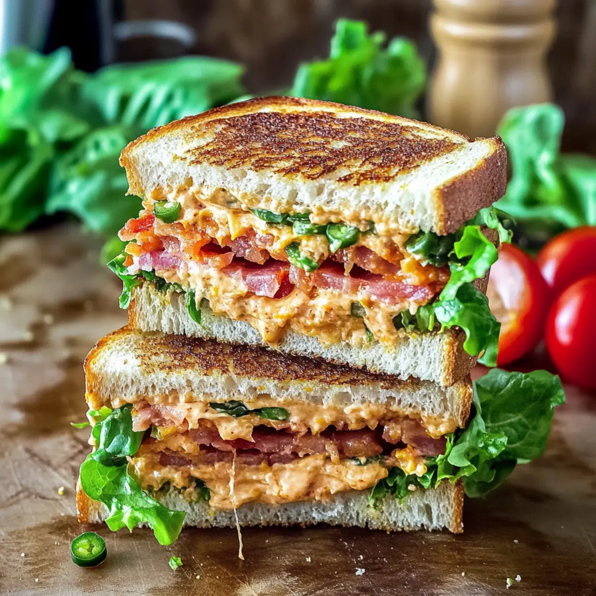 BLT Pimento Cheese Sandwich