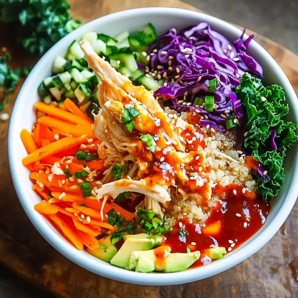 Thai Sweet Chili Chicken Buddha Bowls