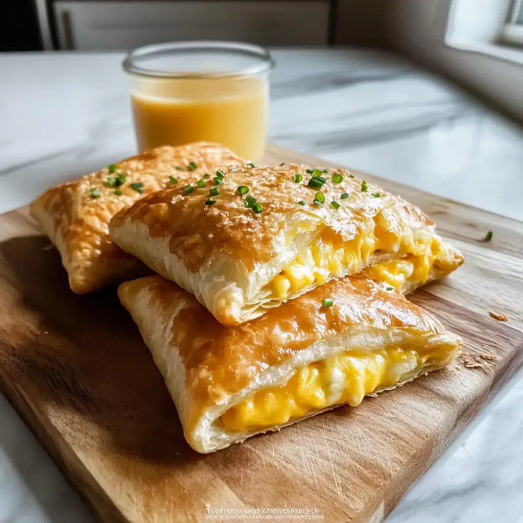 Sourdough Discard Breakfast Pockets