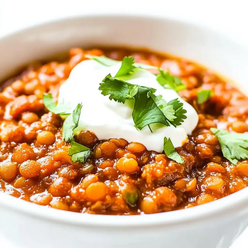 Spicy Mexican Red Lentils
