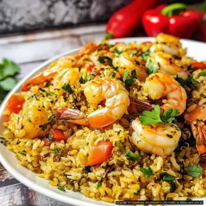 Shrimp Rice with Herbs