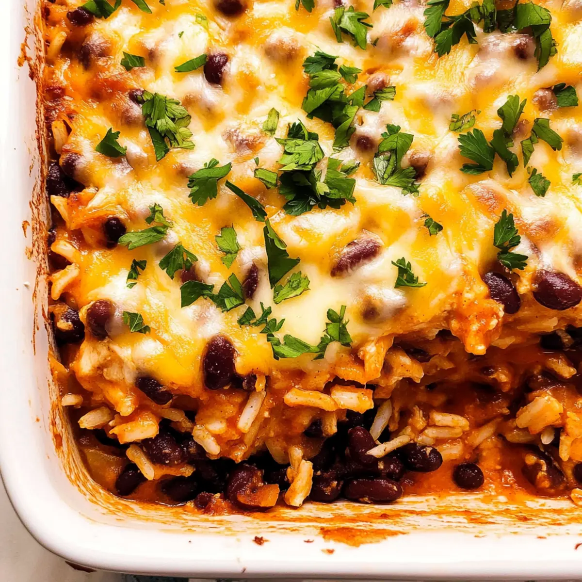 Southwest chicken casserole