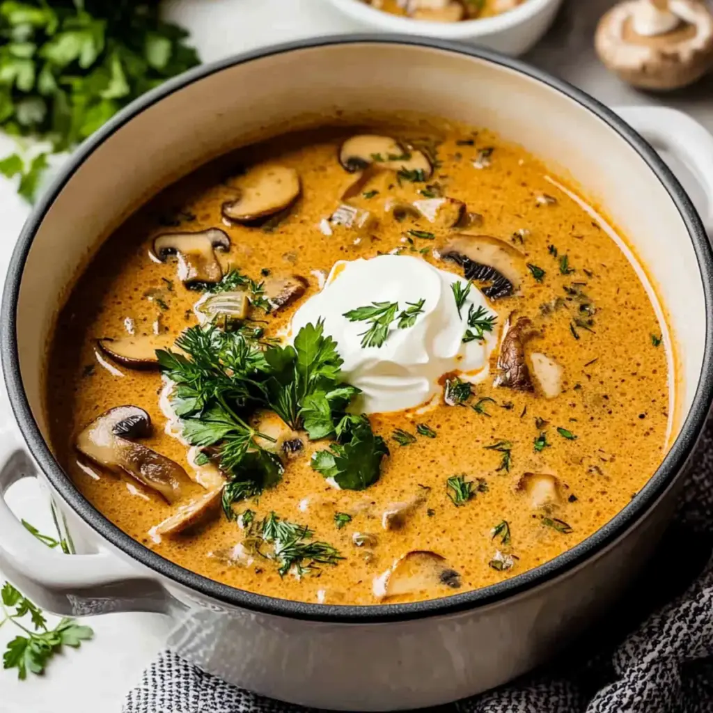 Hungarian Mushroom Soup