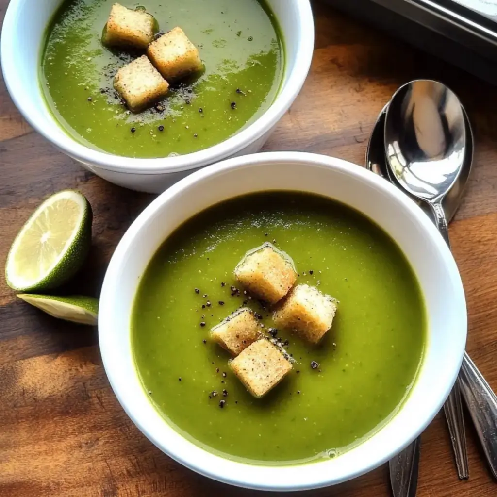 Spinach and Pea Soup