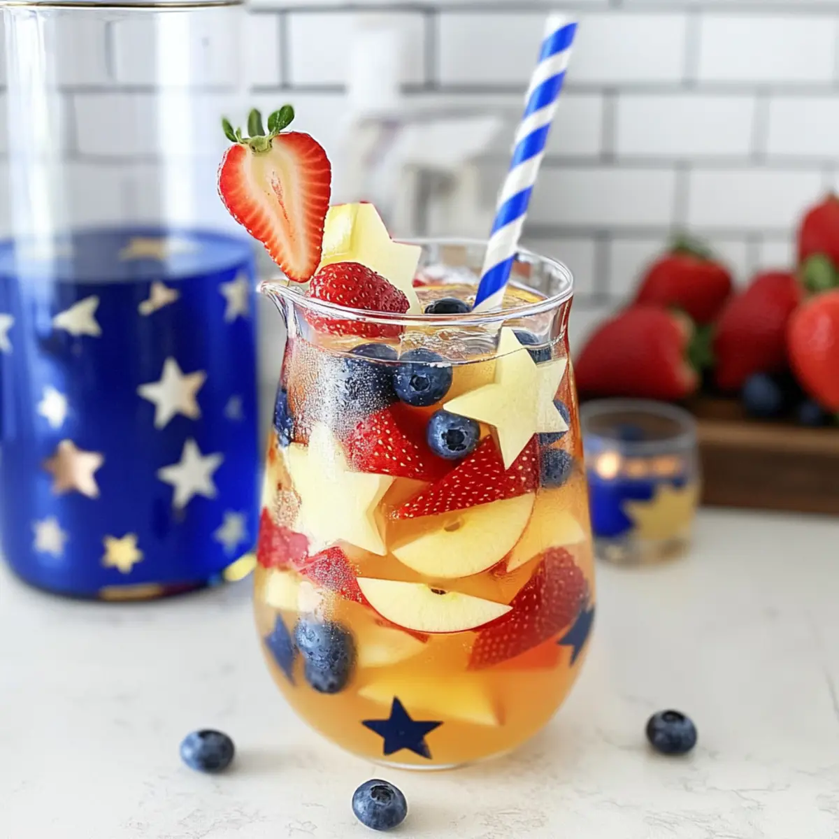 Red White and Blue Sangria