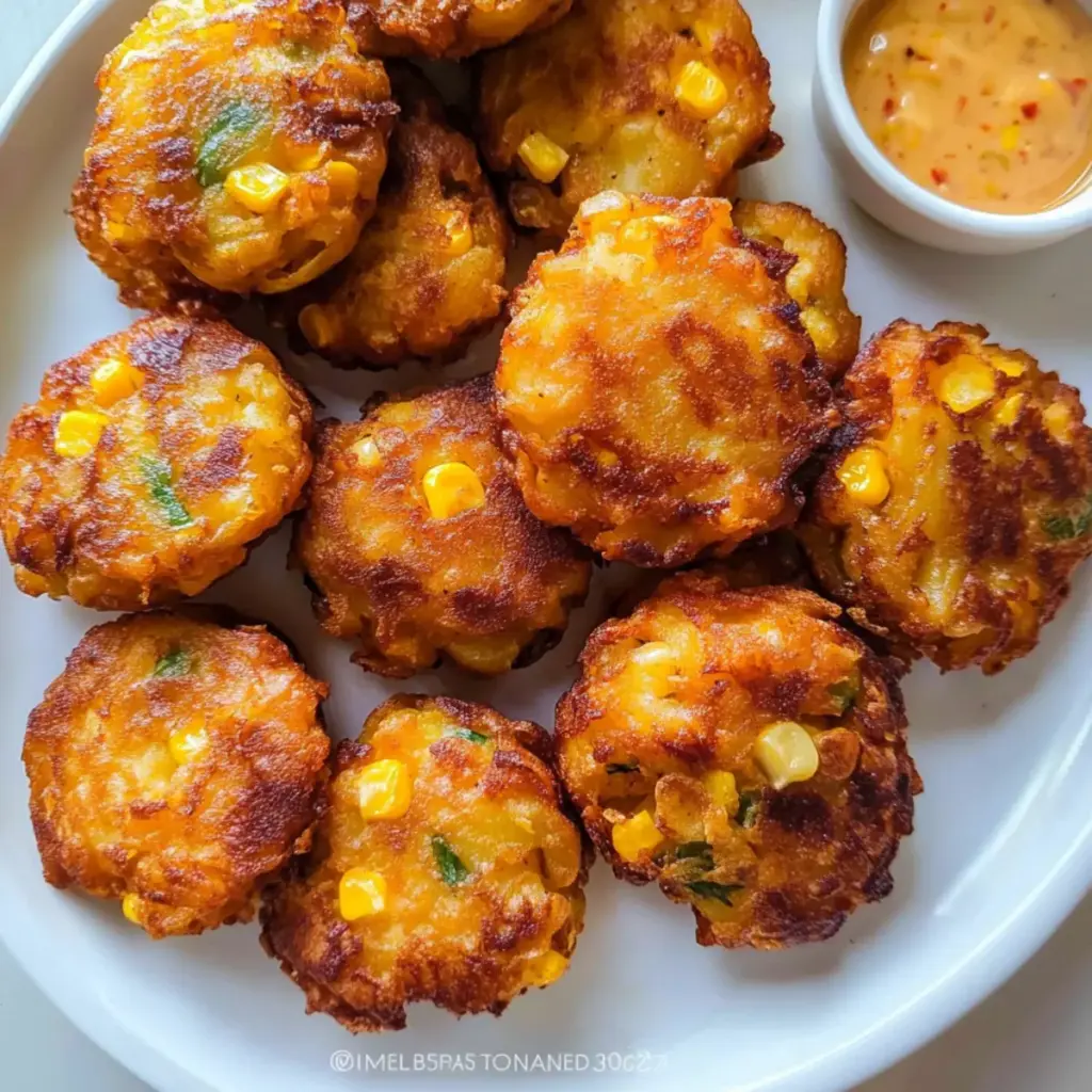 Potato and Sweet Corn Fritters