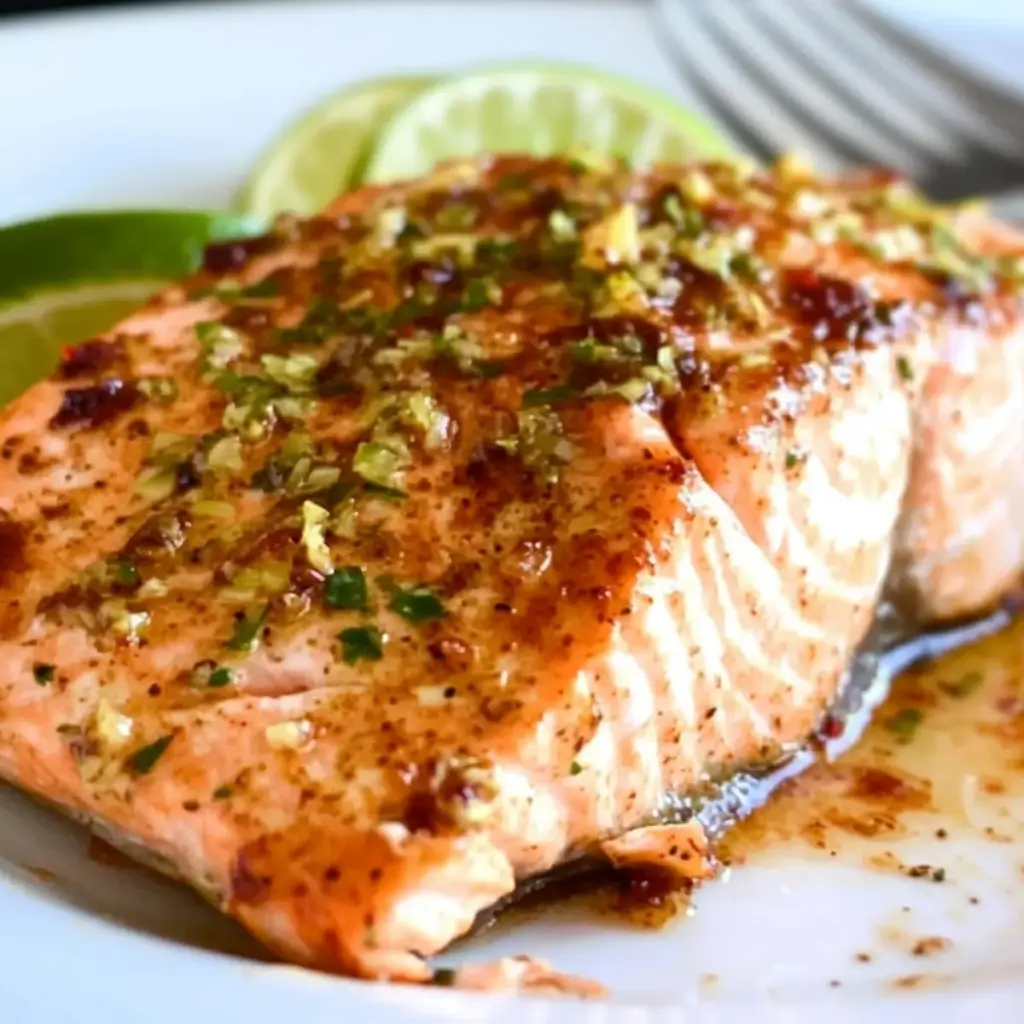 Oven Baked Chili Lime Salmon