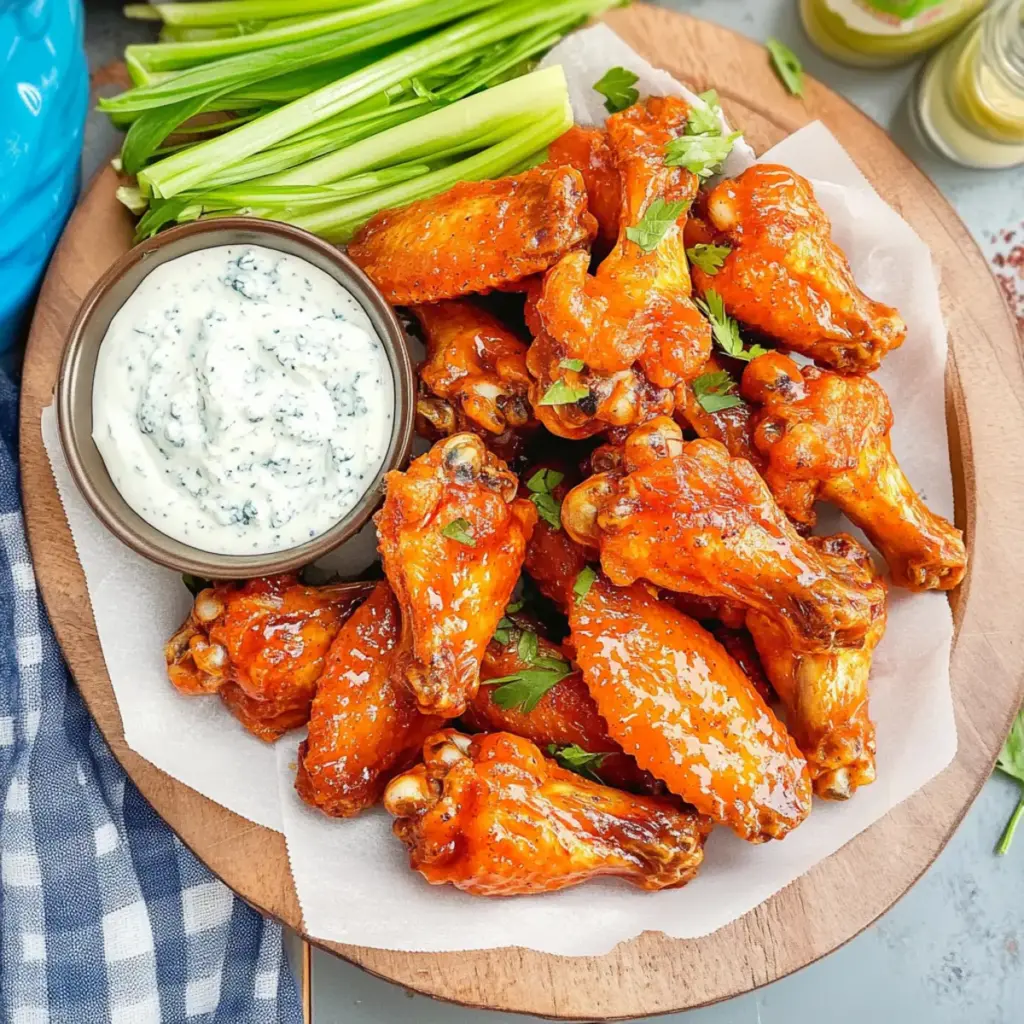 Spicy Oven-Baked Buffalo Wings