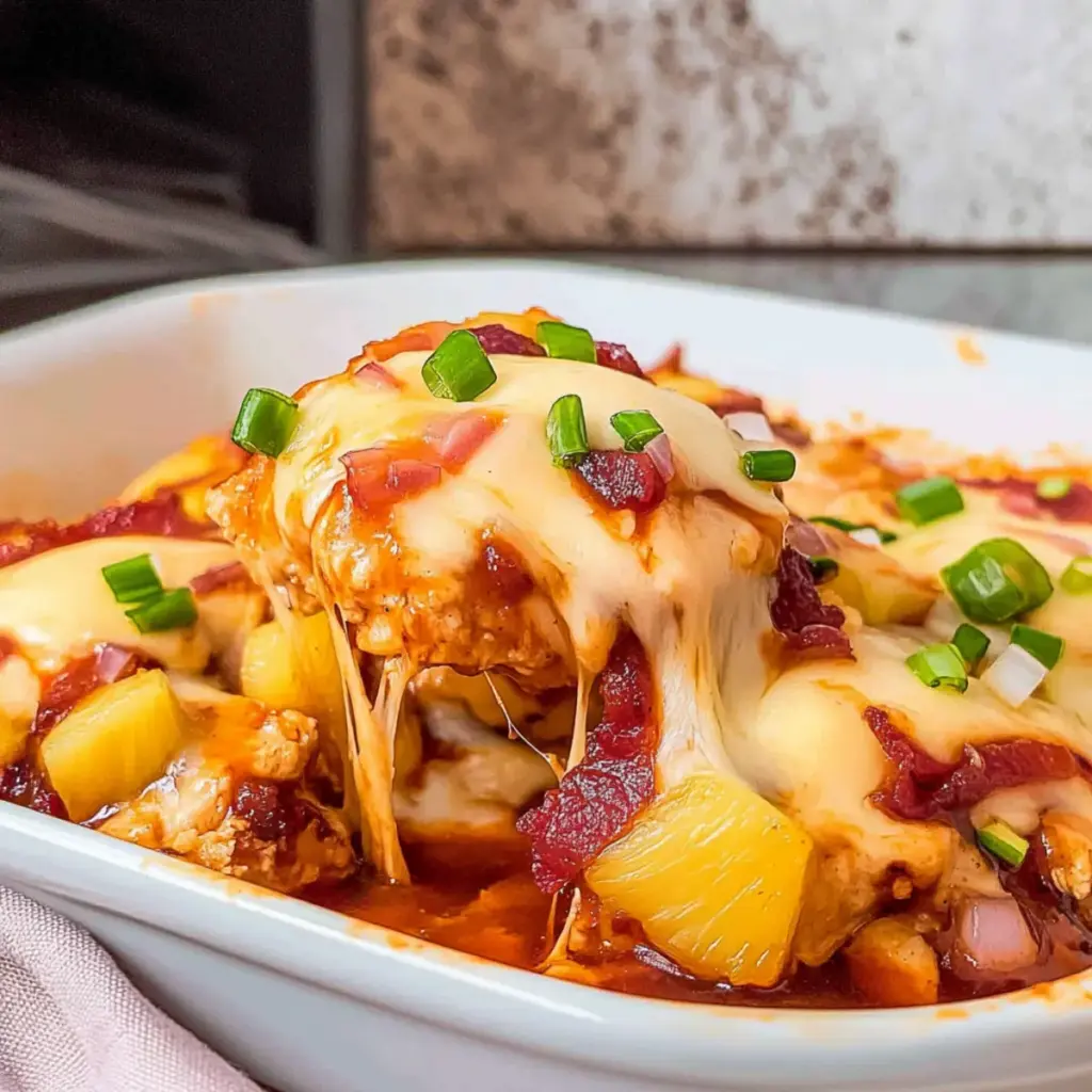 pineapple BBQ chicken