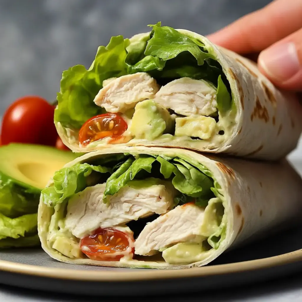 Chicken salad wraps