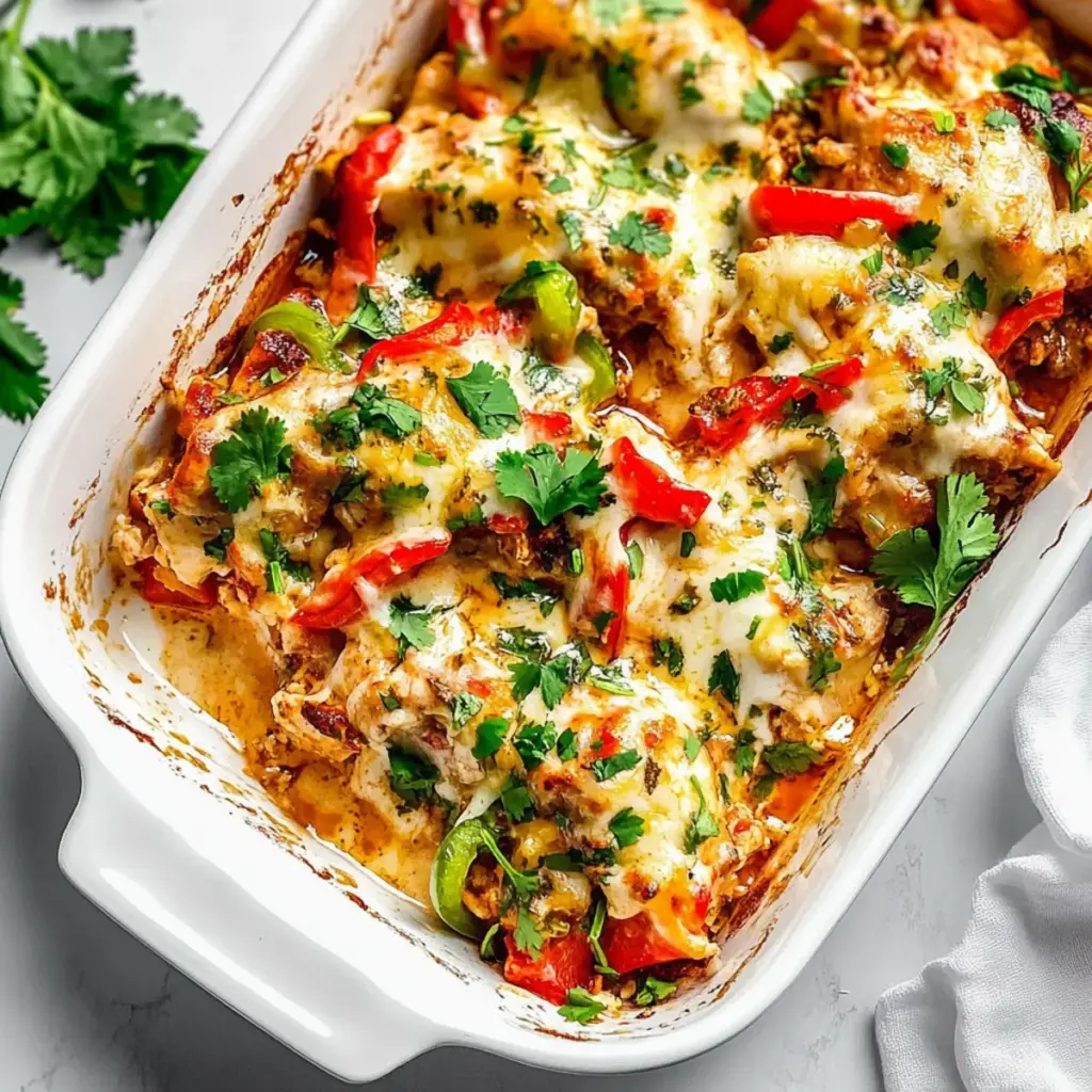 Zesty fajita chicken
