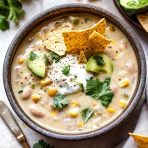 White Bean Enchilada Soup