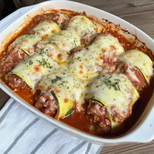 Zucchini Roll Up Lasagna