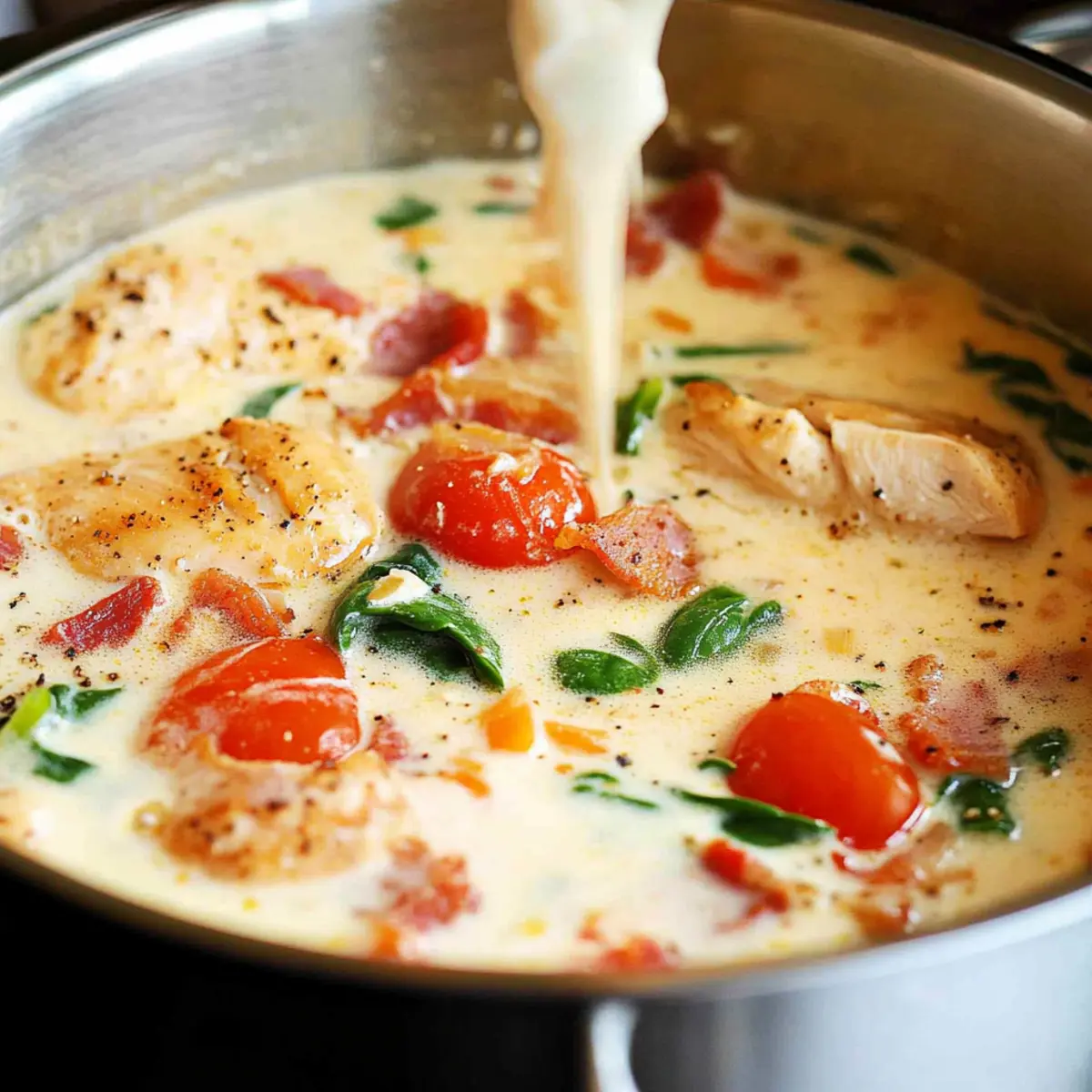 Chicken and Bacon Soup