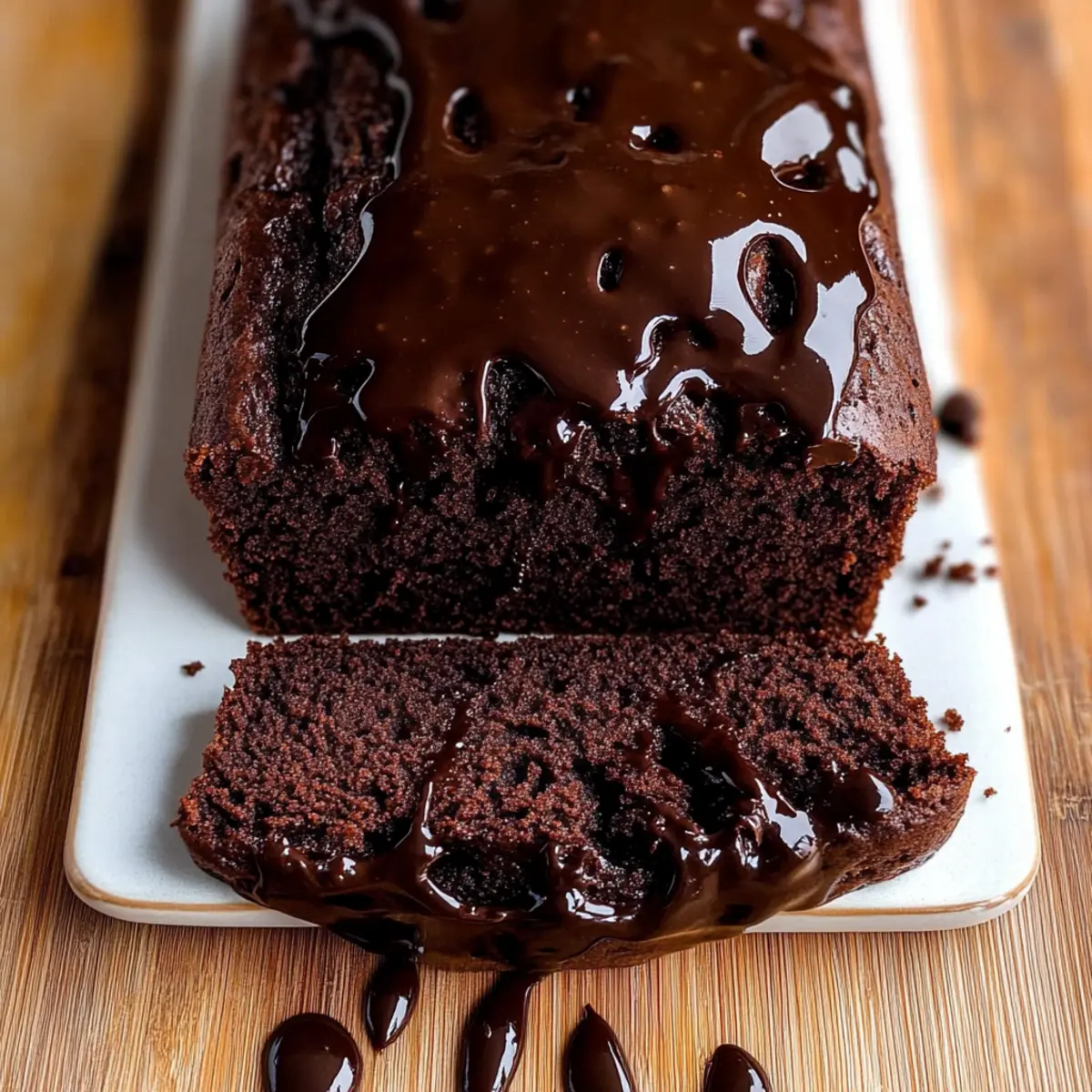 Hot Fudge Brownie Bread Recipe