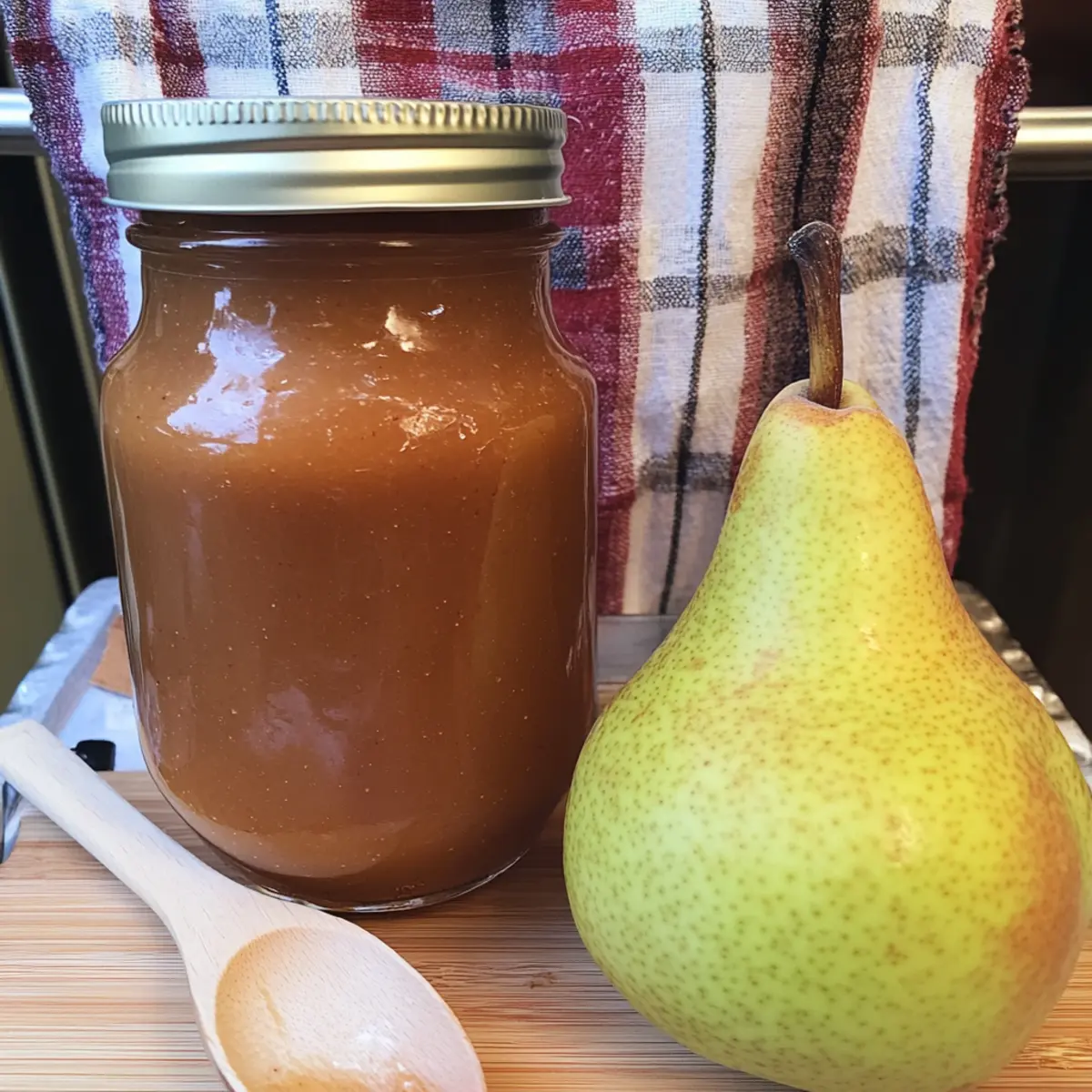 Salted Caramel Pear Butter