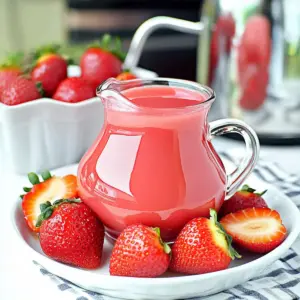 Strawberry Pancake Syrup