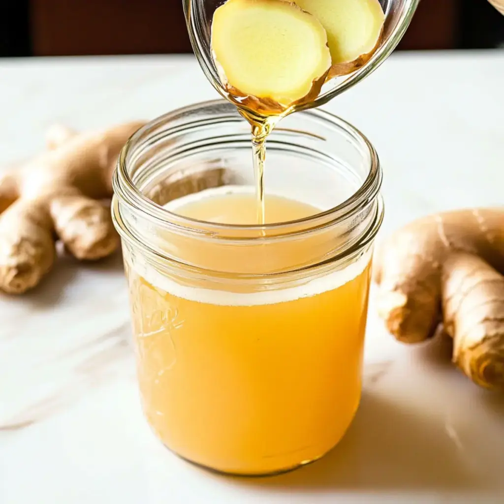Ginger Syrup for Drinks