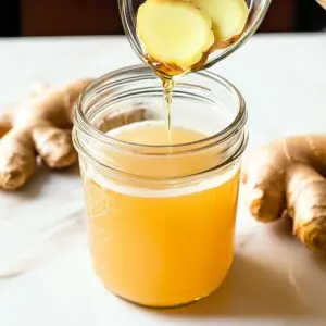 Ginger Syrup for Drinks