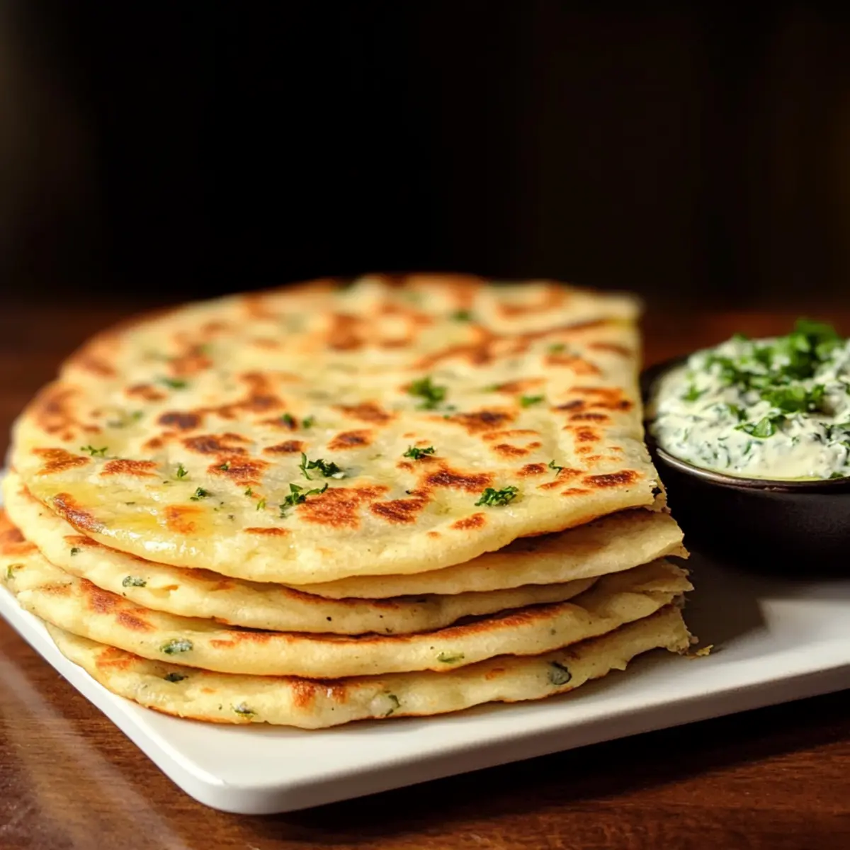 Greek Yogurt Turkish Flatbread