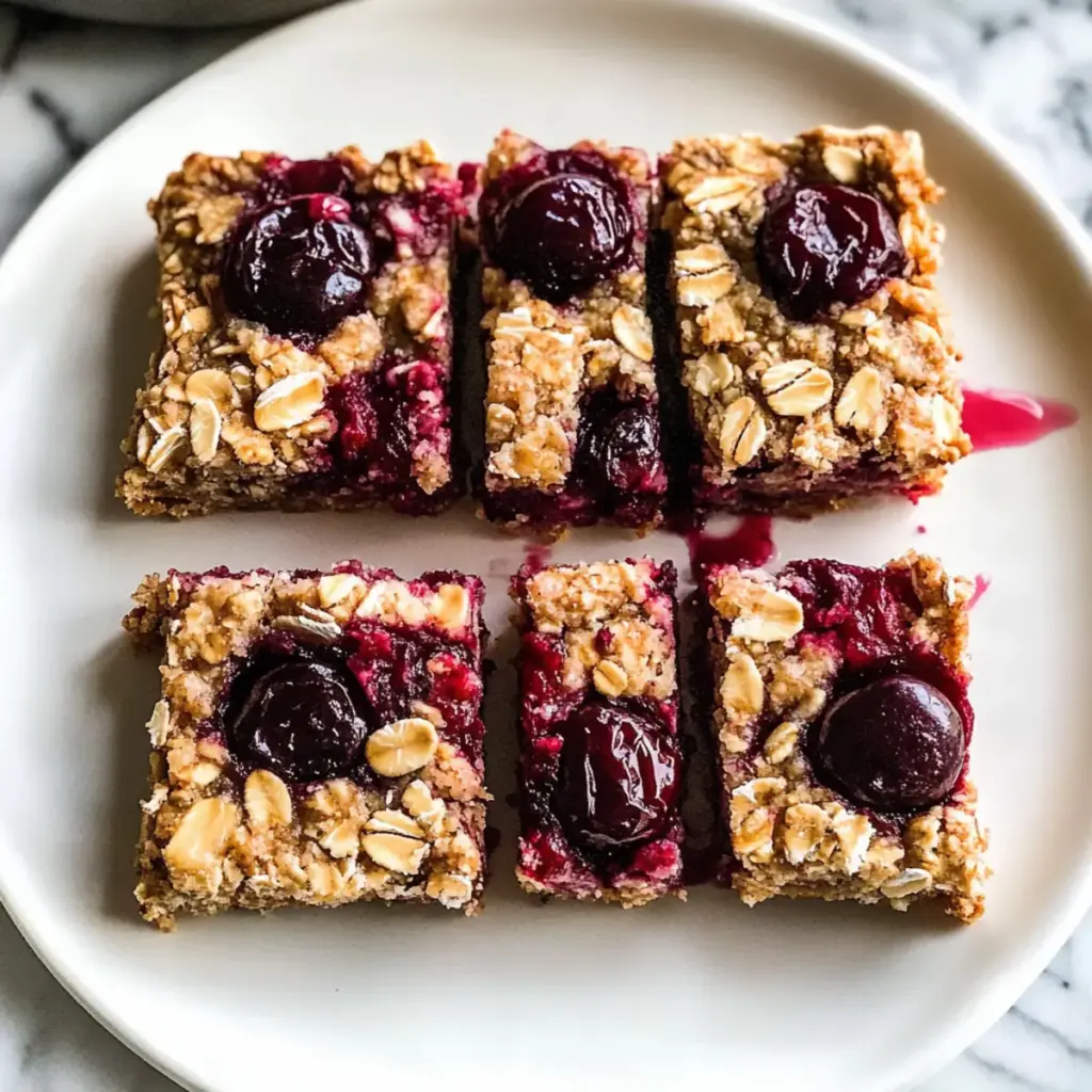 Cherry Breakfast Bars