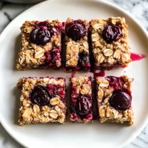 Cherry Breakfast Bars