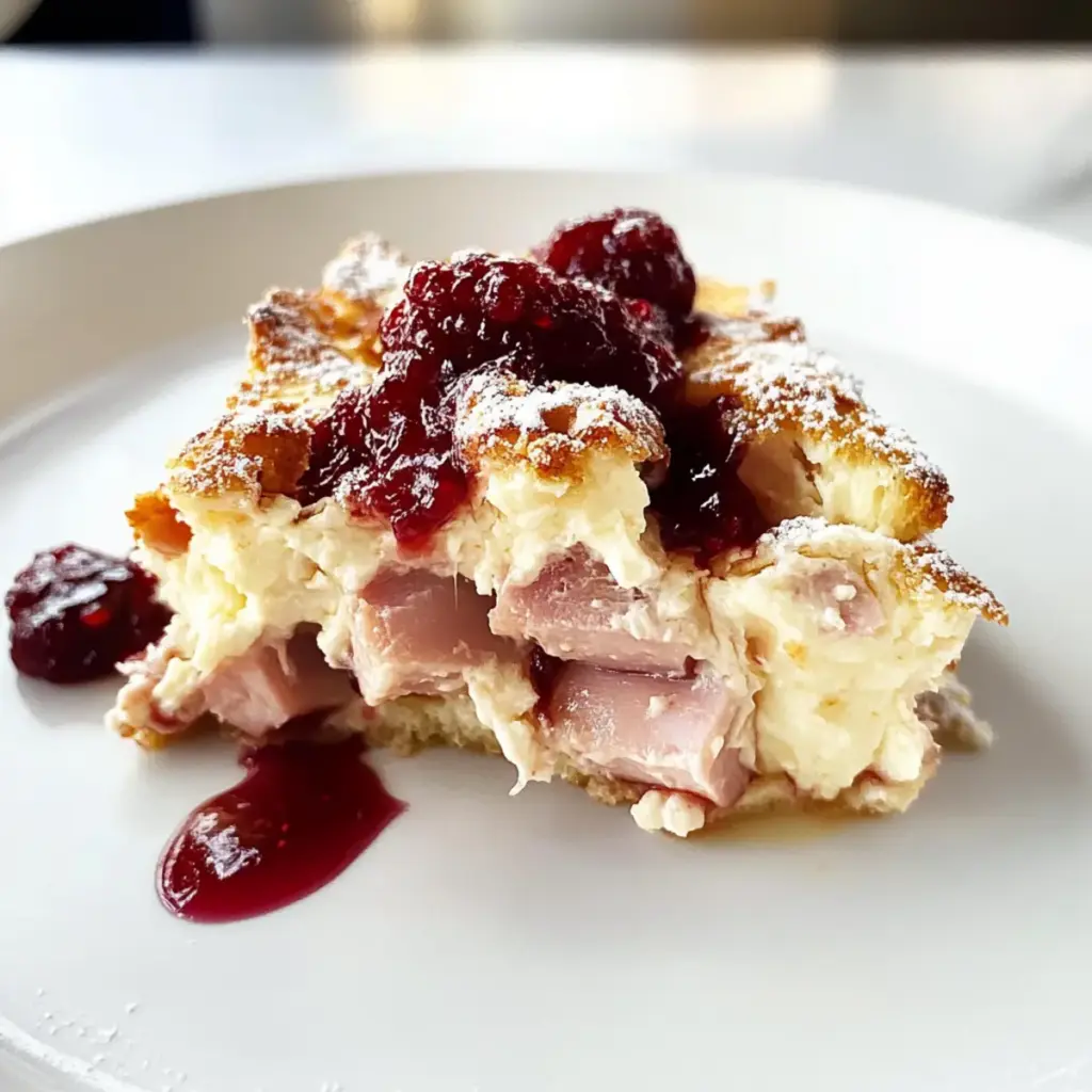 Monte Cristo Breakfast Casserole
