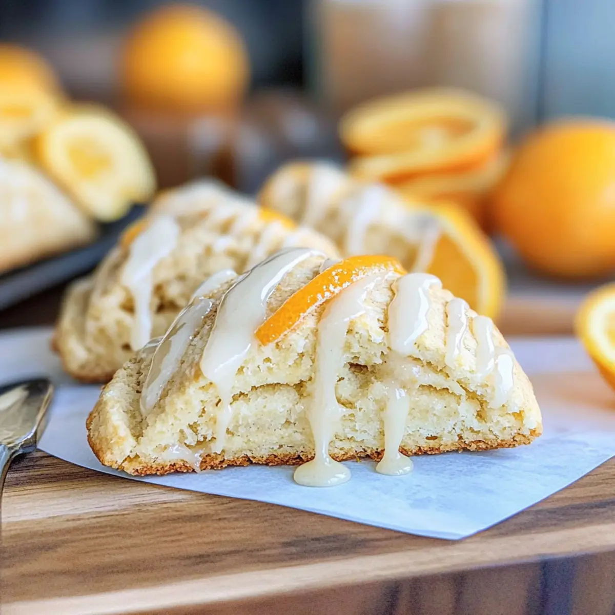 Vanilla Orange Scones
