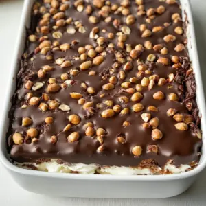 Buster Bar Ice Cream Cake
