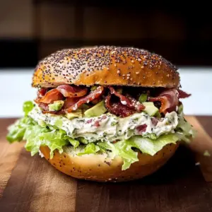 California BLT Chopped Bagel